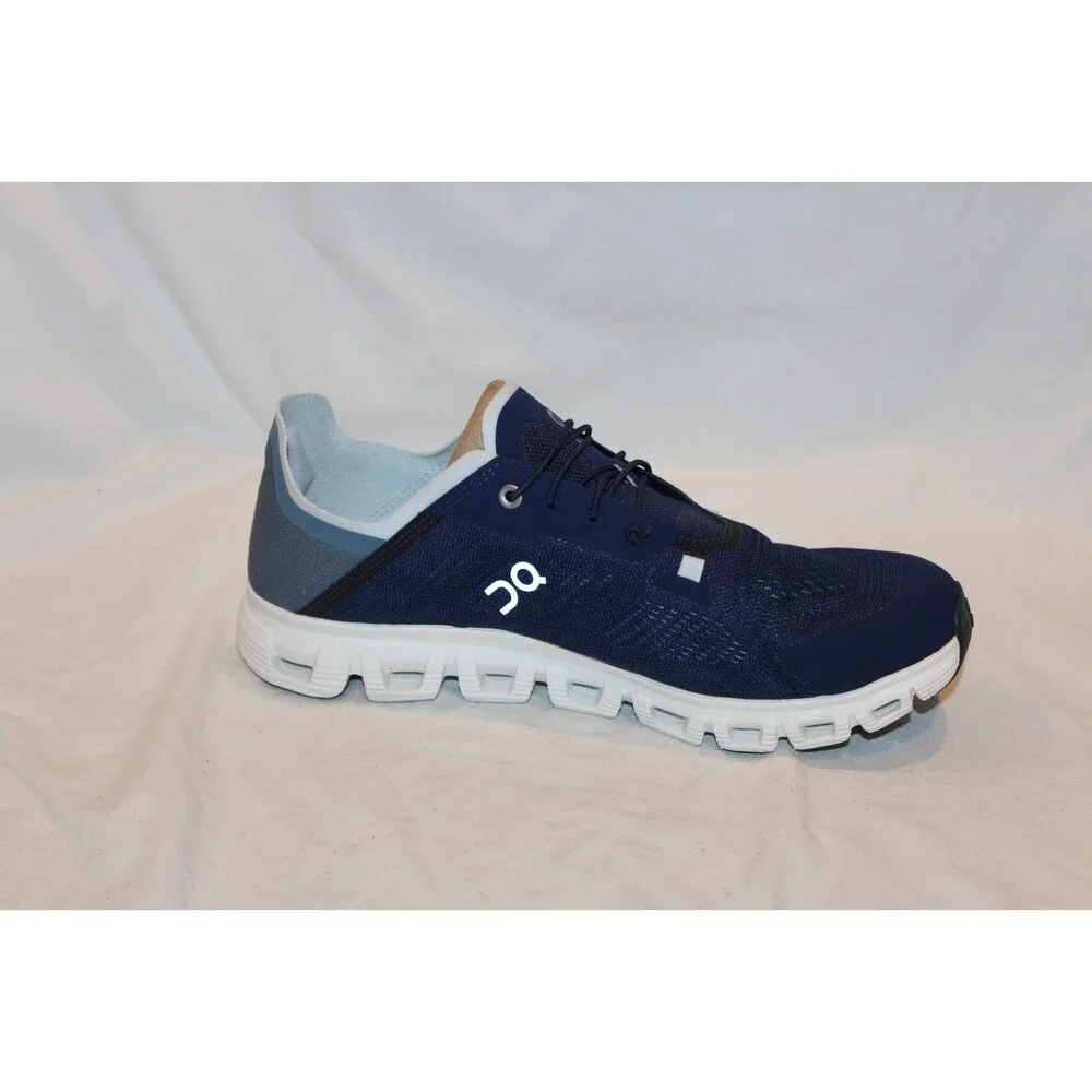 NIB ON CLOUD MEN'S CLOUD 6 RUNNING ATHLETIC SNEAKERS ZODIAC STEEL BLUE 9.5
